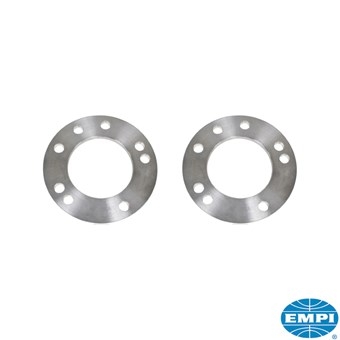 Spoorverbreders, aluminium, 4x130/5x130, 9.5 mm dik, 2 stuks