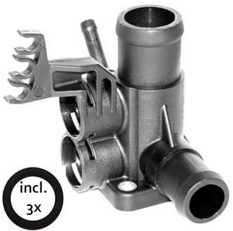 Flens koelvloeistof met afdichtring    037121132E