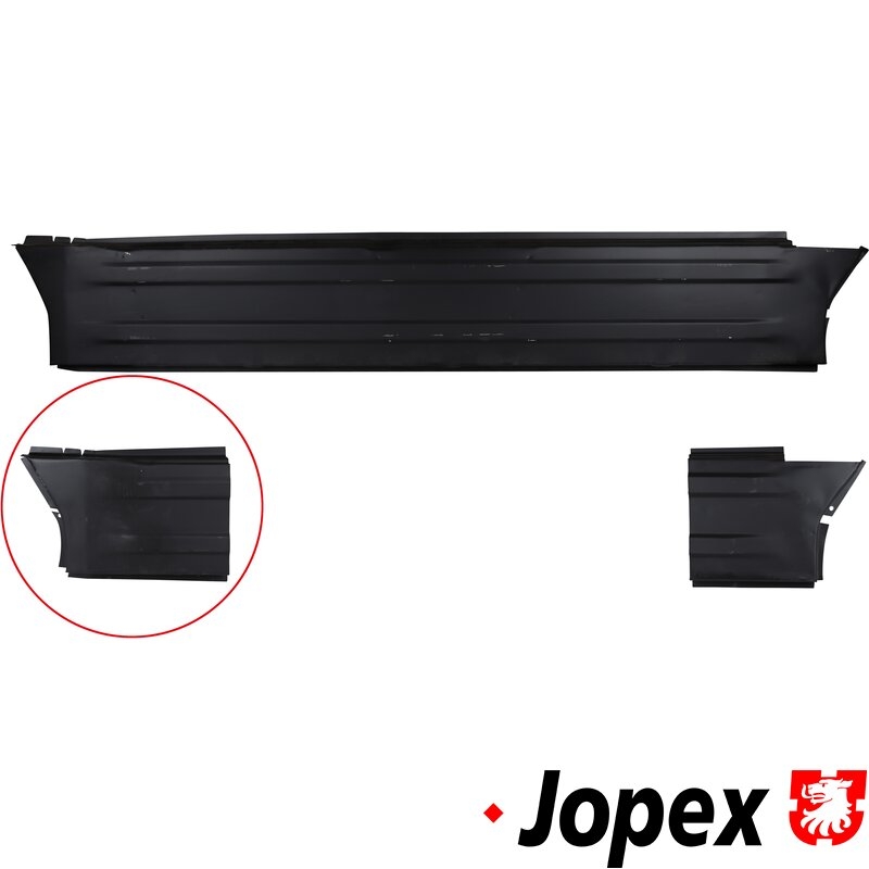 Reparatie deel voor dorpel buitenste, linksvoor Kubel (Opruiming)