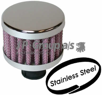 Carterontluchtings filter RVS