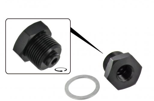 Olietemperatuur adapter  (T4 motoren. CT/CZ motoren.  WBX)