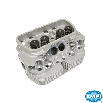 Dubbelpoorts cilinderkop, GTV-2 Racing, 90.5/92 mm boring, single Klepveer, 40x35.5 RVS kleppen