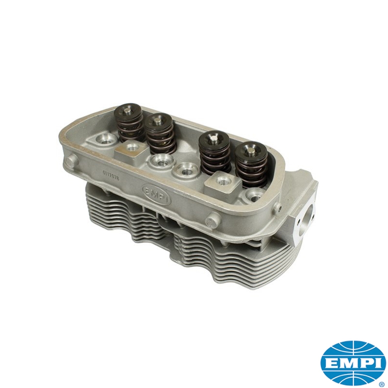 Dubbelpoorts cilinderkop set, GTV-2 D7000 CNC , 94mm boring, 44x37.5 RVS kleppen, dubbele klepveren (2 stuks / set)