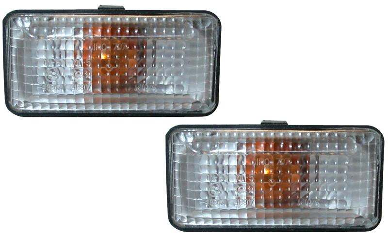 Knipperlicht set vierkant TU239491A wit