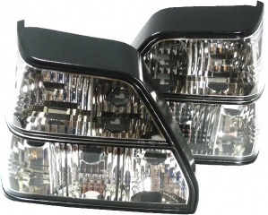 Achterlichtenset Golf 2 Helder