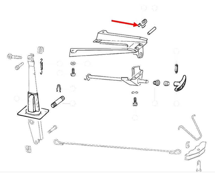 Veer handremvergrendeling T2 211711329
