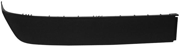 Golf 1 GTI voorspoiler 2 delig, los deel Rechts (171805904B)