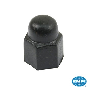 Kap voor wielbout, zwart