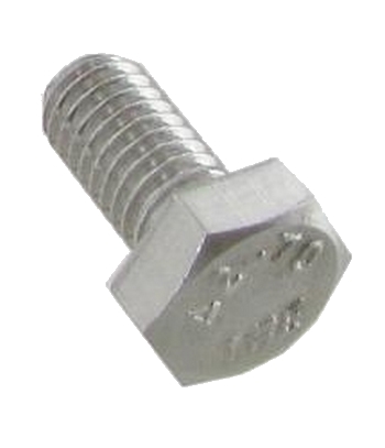 M6 bout RVS: (M6x1x12mm) per stuk N90529301 / 302