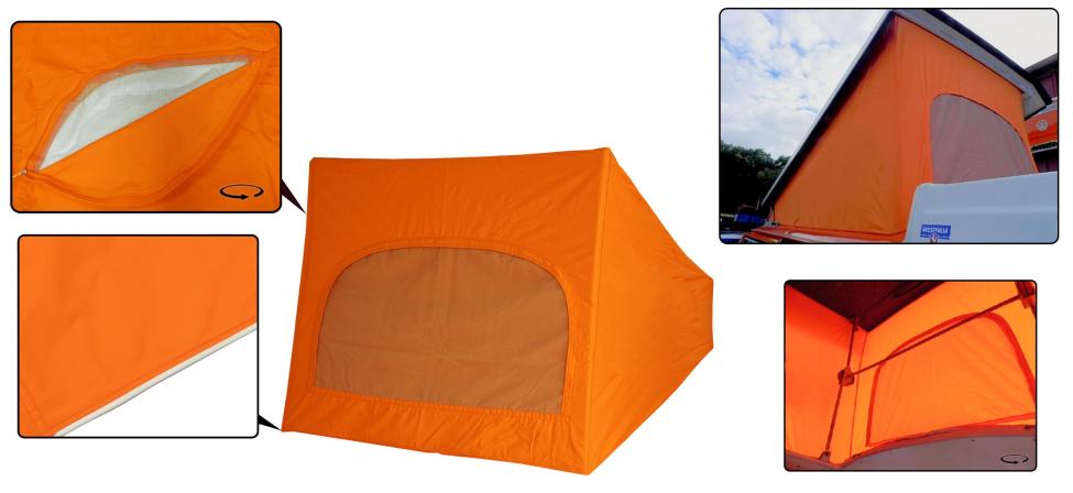 Westfalia hefdak tentdoek 1 raam oranje T2