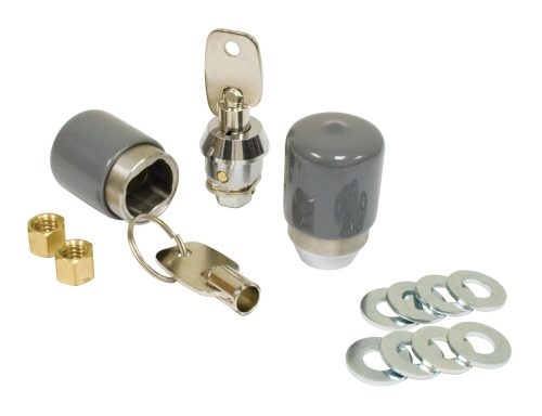 Dakrek slotenset, 2 stuks. Past op Empi dak rekken 15-2008, 15-2012 en 15-2019