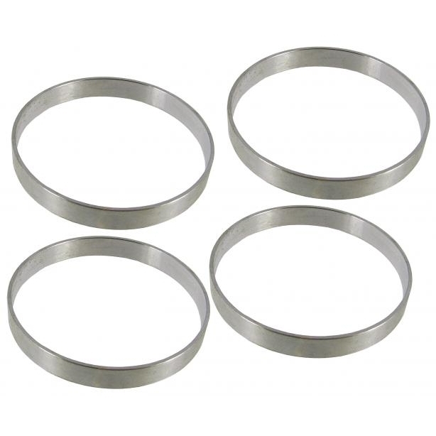 Cilinderkop ombouw ringen per 4 stuks (2 koppen). converteert 1500/1600 cc naar 1300 cc cylinderkoppen. Type 1 motoren 