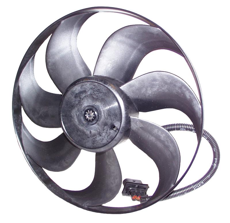 Ventilator motor, 100/60 W, 345 mm  1J0959455E   