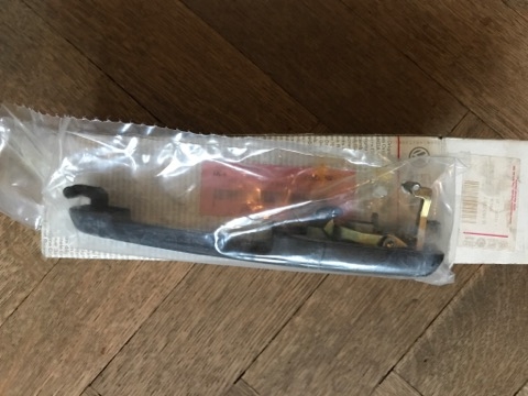 Deurgreep Toledo zonder slotcilinder Zwart 1L0837207