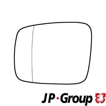 Spiegelglas T4, asph., links 701857521Q