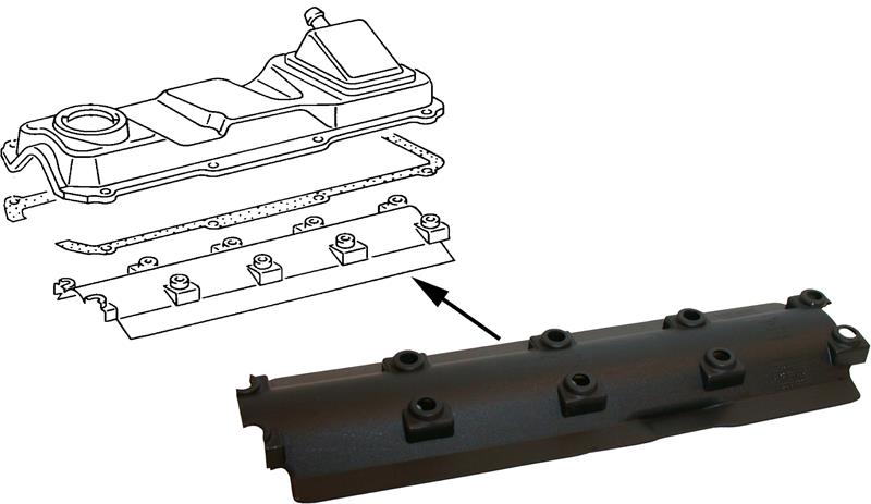 Olie spatplaat voor cilinderkop 026103547     