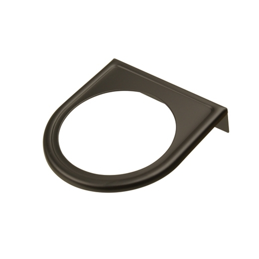 Instrumenten montageplaat onder dashboard. 1 X 52 mm black 