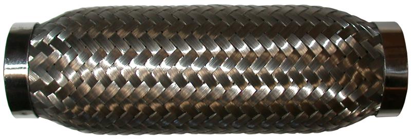 Flexibel uitlaatdeel, 45x200 mm, RVS