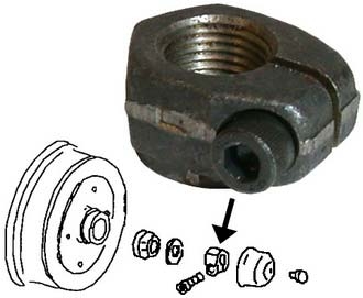 Klemmoer wiellager, rechtsvoor 131405670