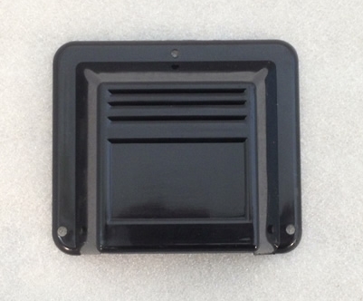 Afdekking koelkastontluchting T25 / T3 Westfalia zwart 255070509C 