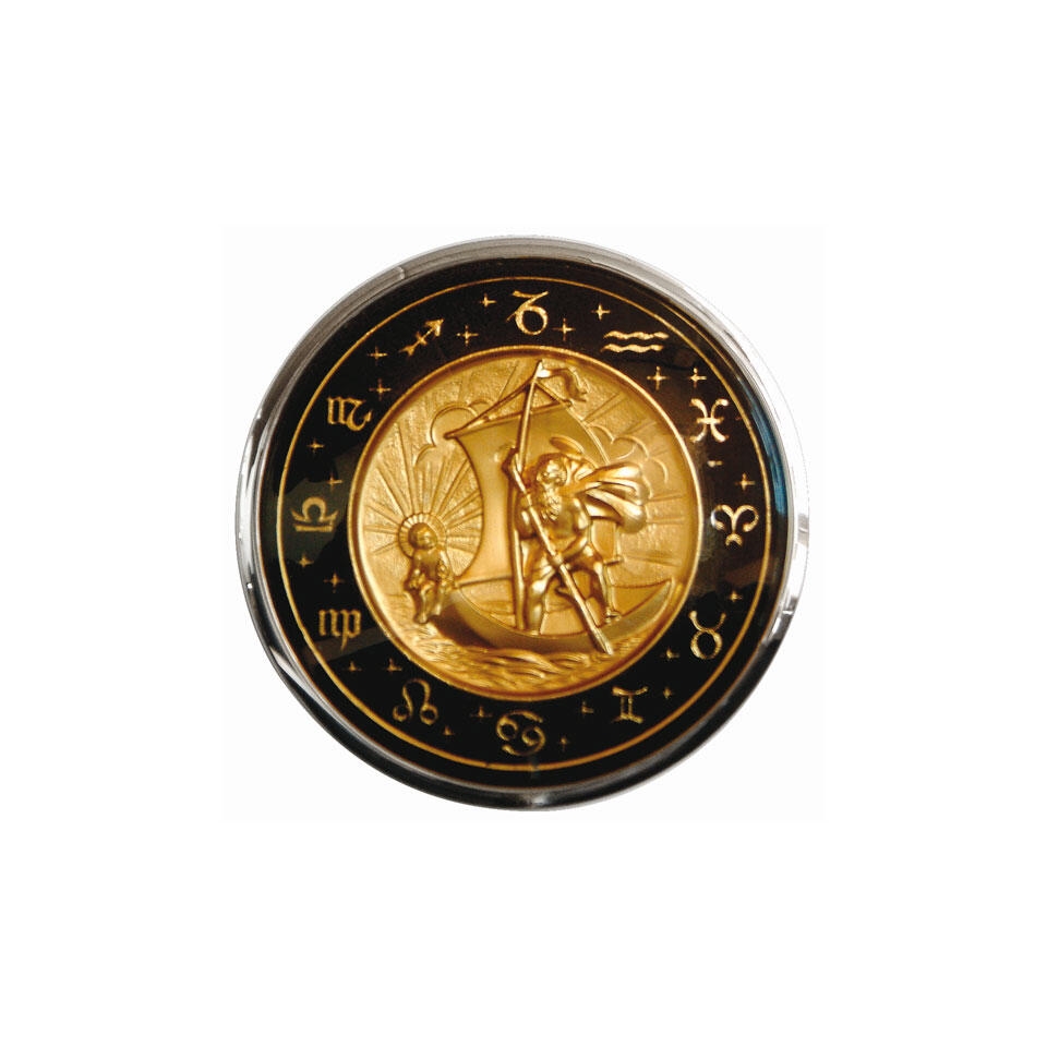 Claxondop St. Christopher. Kever T/M 7/1955 (vervanger voor origineel). (Petri) Banjo steering wheel 