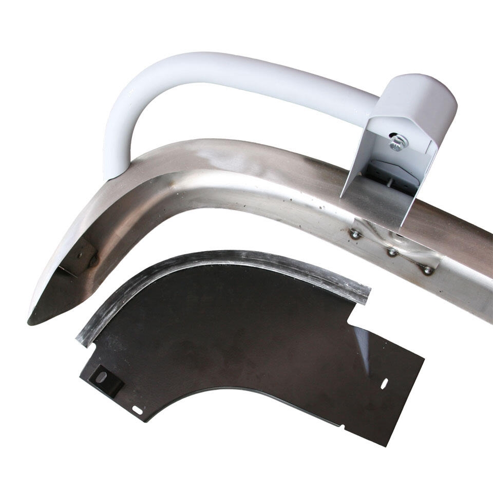 Bumperspatplaat rubbers achteraan, per paar 211707397B