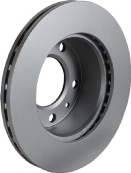 Remschijf (Per stuk), geventileerd, vooras, 276x22 mm 2D0615301D gecoat