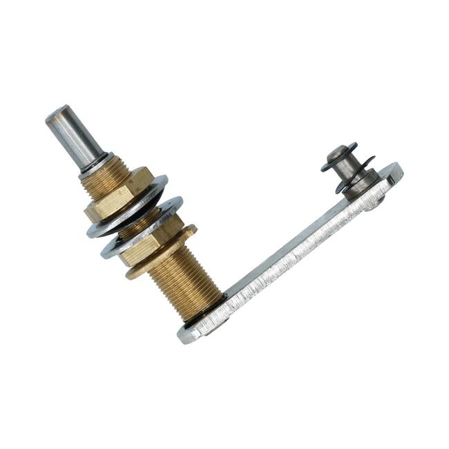 Ruitenwisserasje links of rechts (per stuk). Karmann Ghia 8/1959 T/M 7/1967 141955215C