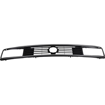 Grille T3 bus vierkante koplampen, zwart met chromen rand 255853652K