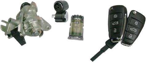 Originele slotenset voor Audi A6 (4F) 4F0898375C 