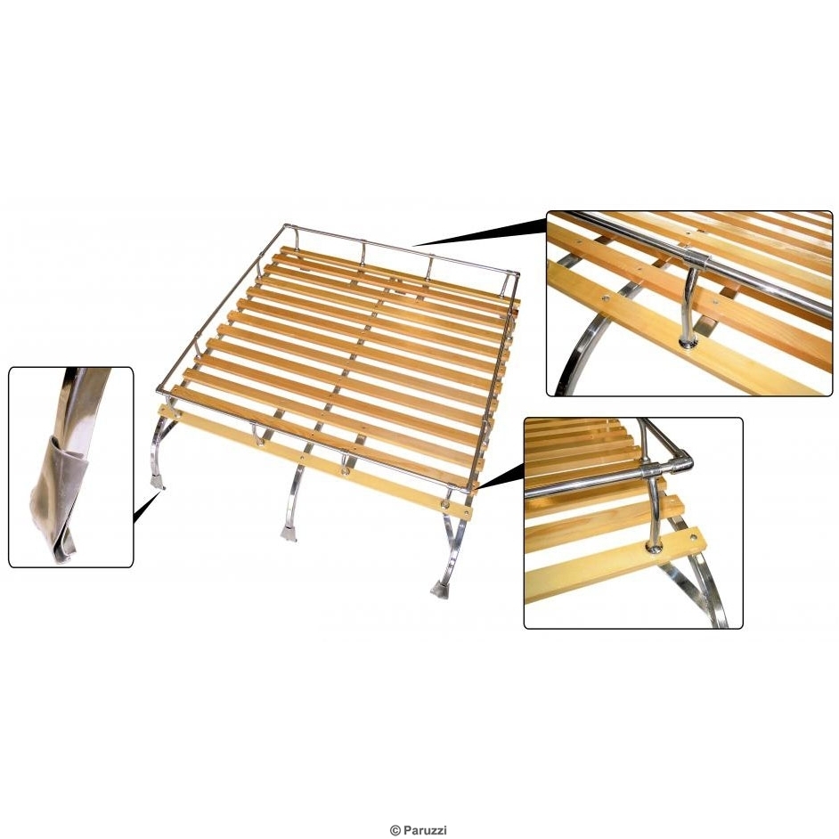 Classic dak bagagerek RVS T2 (maat 108 cm x 105 cm) 