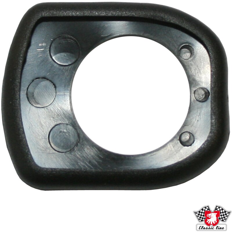 Rubber voor deurgreep, voorzijde, voorste Porsche 356 B/C