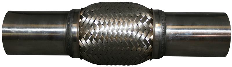 Flexibel uitlaatdeel, 60x300 mm,  RVS