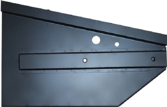 Accubak zijkant met bumper steun, rechts 64450103405