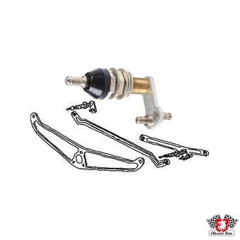 Ruitenwisseras met toebehoren, kever 67-69, links 111998161B