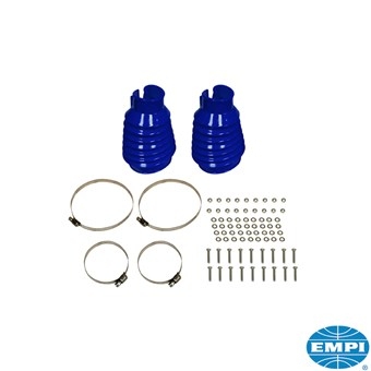 Ashoesset met toebehoren, achterzijde, voor pendelas, blauw, 2 stuks