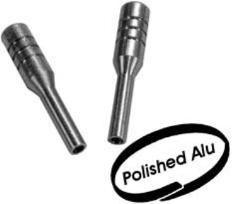 Deurpin Kever gepolijst aluminiuim (per paar)