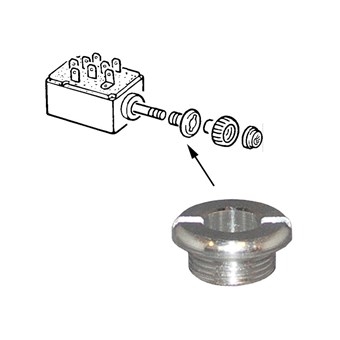 M14 rosetmoer: (M14x1) voor dashboard 111941515D  