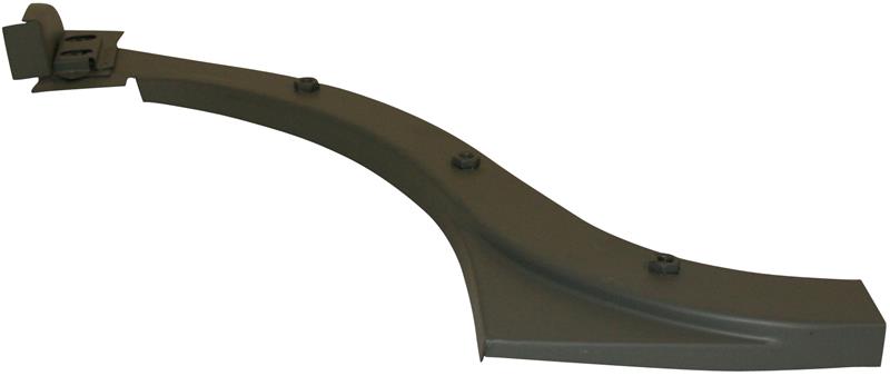 Bodem deel, voorzijde kachelkanaal Karmann Ghia, links 