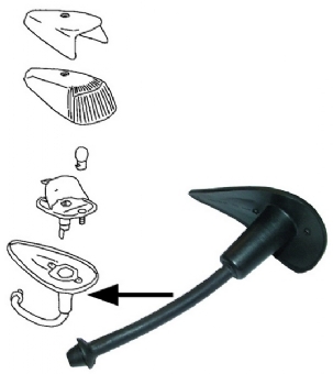 Richtingaangever rubbers (link/rechts) 111953193E