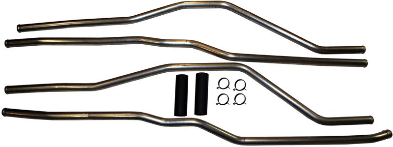 Koelmiddelleiding set diesel en WBX tot 8/1985 RVS T25 / T3 251198399F