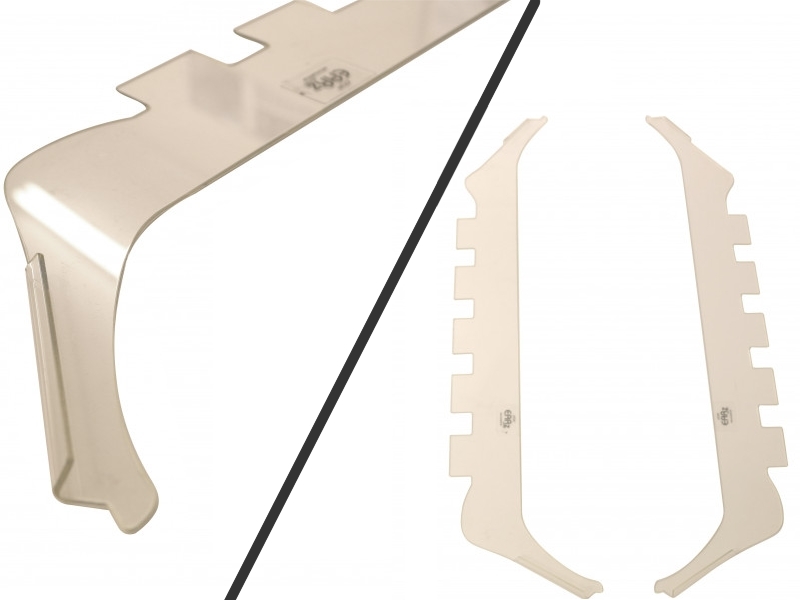 Luchtinlaat spoilerset Earz 1979-1981 T3 bus (luchthappers)