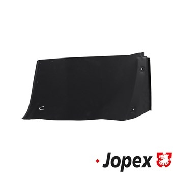 Binnenspatbord voorzijde Kever, 570x290 mm, onder achter gedeelte, XL, rechts 111809022D