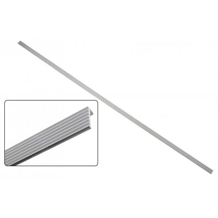 Aluminium tapijt bescherming schuifdeur. Bus 8/1967 T/M 7/1979 Westfalia camper 231069050