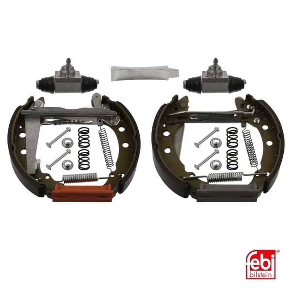 Remschoenenset compleet Golf 1 e.d.  (180x30 mm) zuiger 17.46