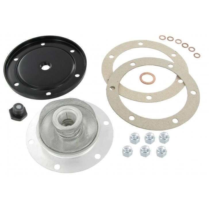 Carterdeksel set met magnetische aftapplug zwart 113115181AS