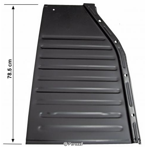 Bodemplaat half rechts voor. Kever T/M 7/1972 