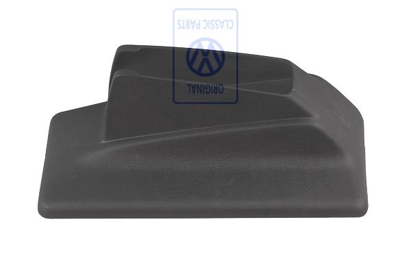 Handrem afdekkap zwart T4 bus 701711463 (onder)