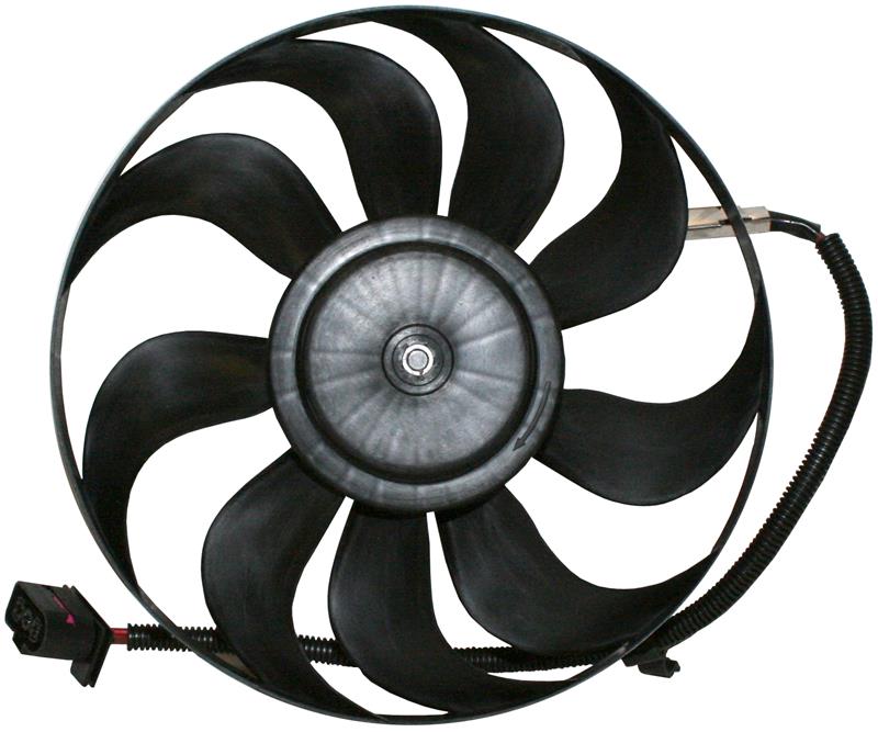 Ventilator motor, 220/60 W, 290 mm 1J0959455P     