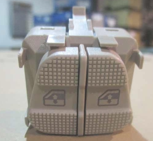 Schakelaar elektr. ramen bestuurder 1H0959855 kiezelgrijs